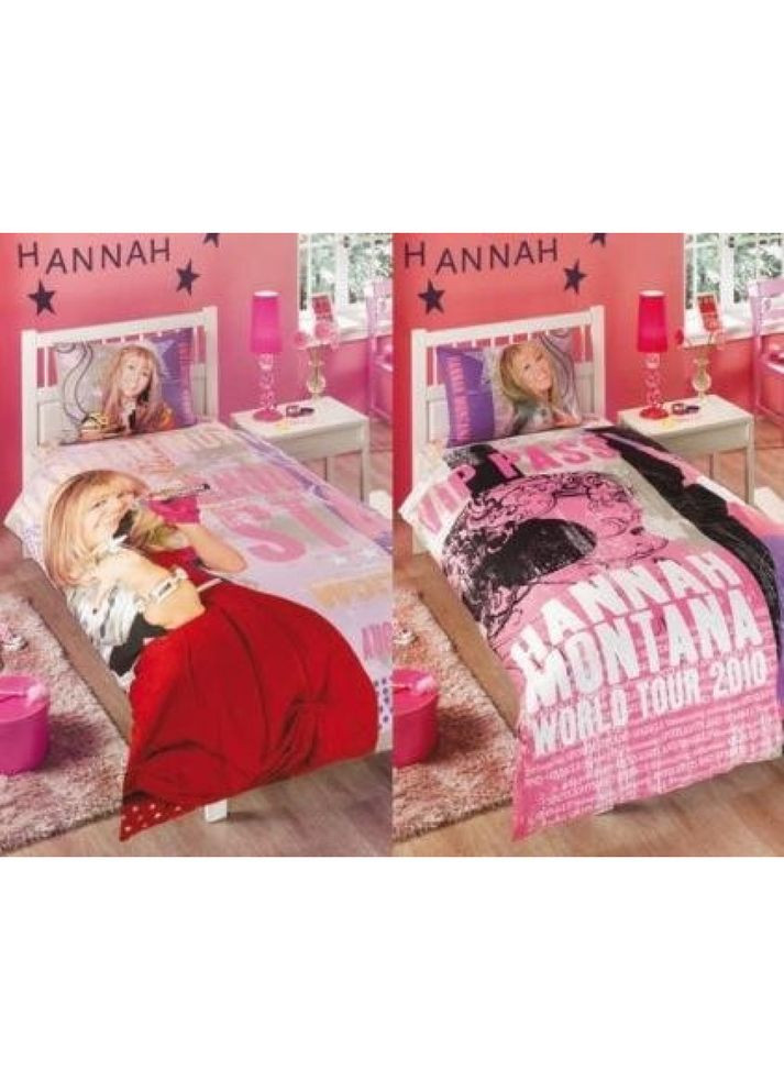 Постельное белье Disney Hannah Montana Star двухстороннее подростковое Tac (275863740)