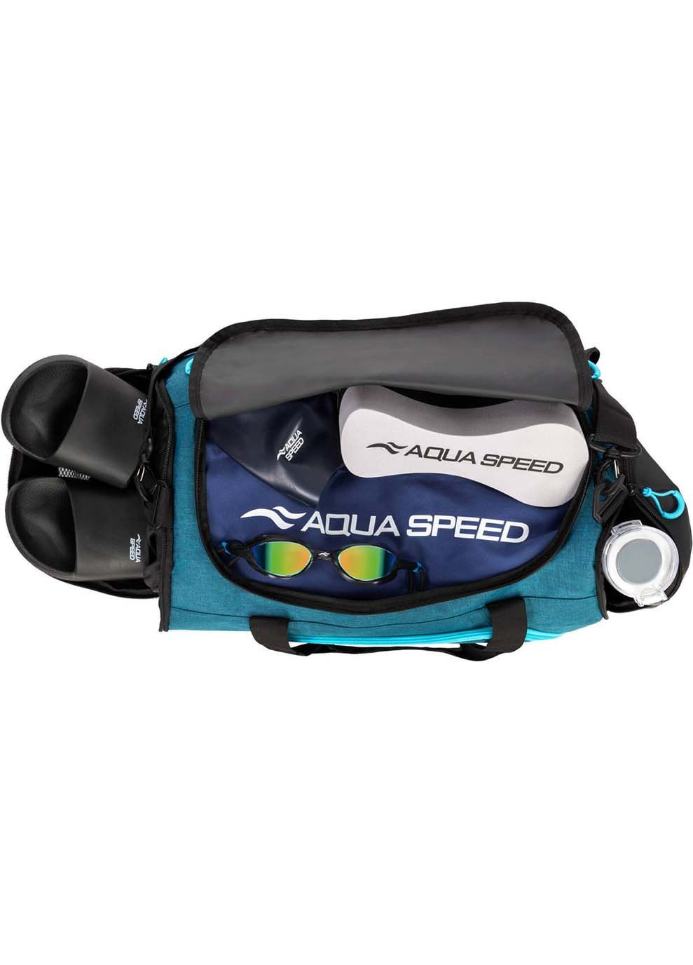 Сумка Duffel bag S 33L Темно-бирюзовый 40x30x28 см Aqua Speed (367589573)