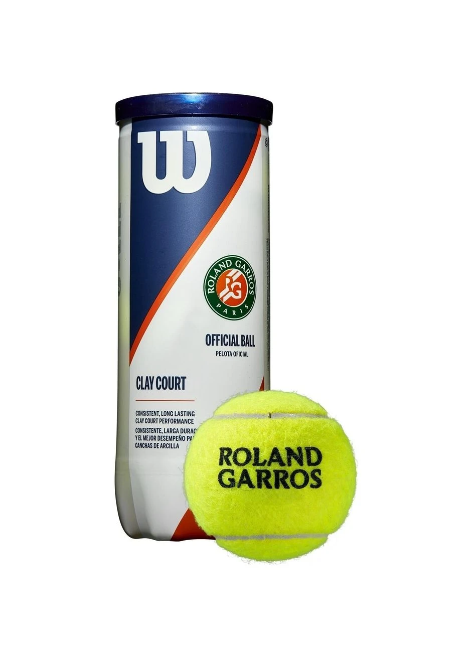 Набір м'ячів для тенісу (3 штуки) WRT125000 Wilson ROLAND GARROS CLAY COURT 3 (401821439)