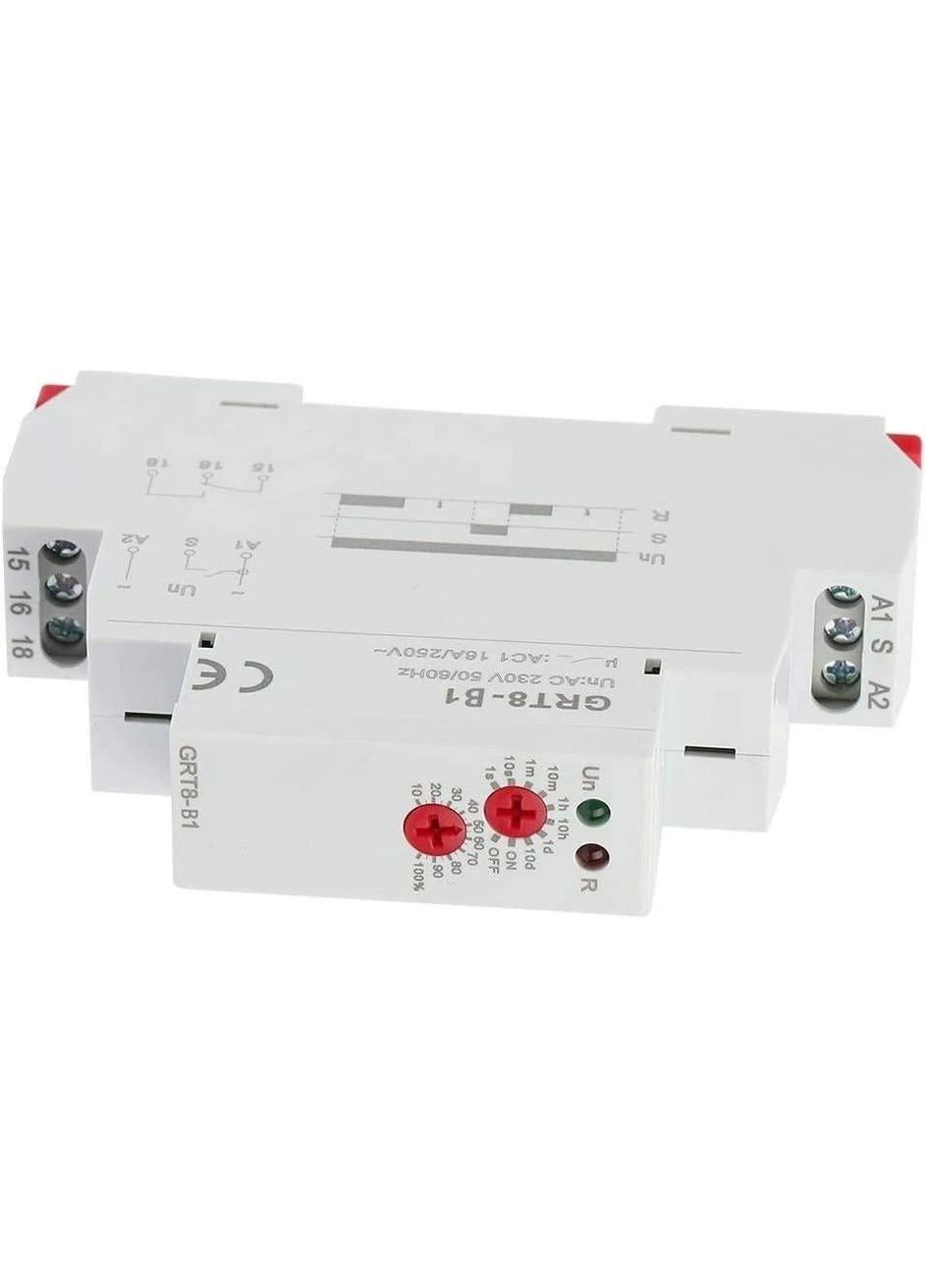 Реле задержки отключения питания GRT8B1,16А реле времени с задержкой отключения Eastbuy (302310002)