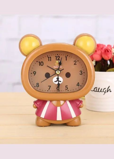 Часы, будильник в виде медведя. Детские настольные часы. No Brand (316645984)