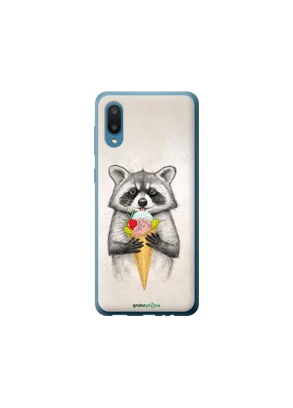 Чехол на Samsung Galaxy A02 A022G Енотик с мороженым "4602t-2260-2448" Endorphone (377851893)