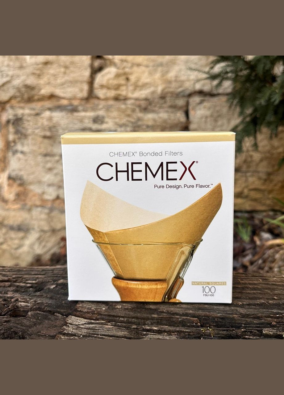 Фільтри для Кемексу Chemex FSU-100 Натуральні (R-FSU-100-VS) No Brand (314455085)