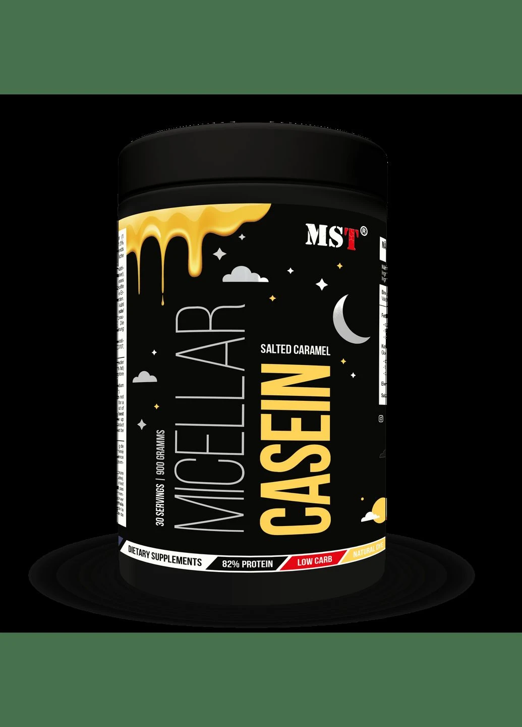 Міцелярний казеїн, Micellar Casein,, 900 грам (Солона карамель) MST (329199235)