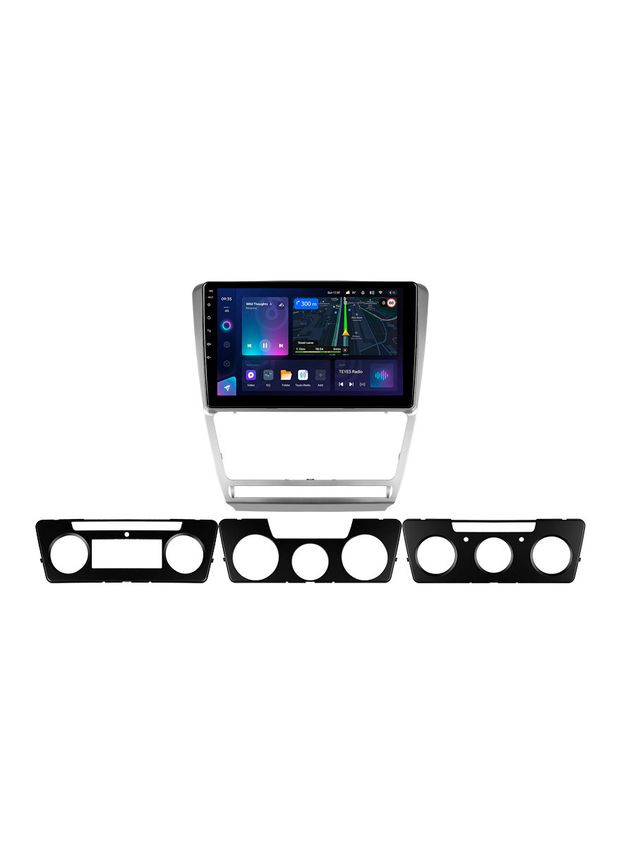 Штатна магнітола серії CC3L під Skoda Octavia 2 A5 2008-2013 (W2) 10 дюймів silver Teyes (364489647)