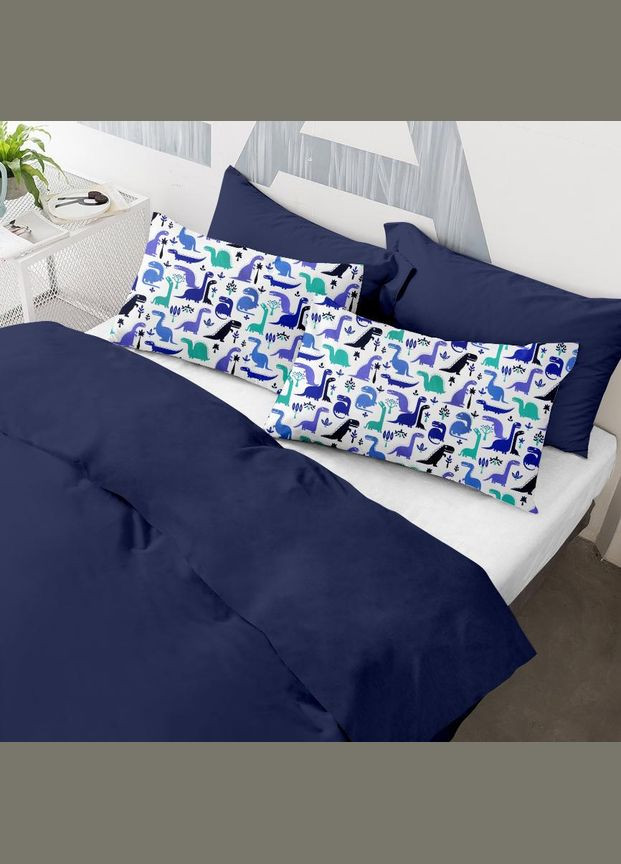 Набір наволочок на подушку 50х70 BLUE DINO (4822052032275) Cosas (367914635)