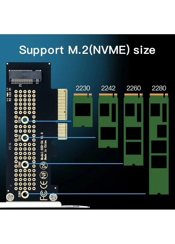 Плата-адаптер SSD-X4 Fenvi (394451366)