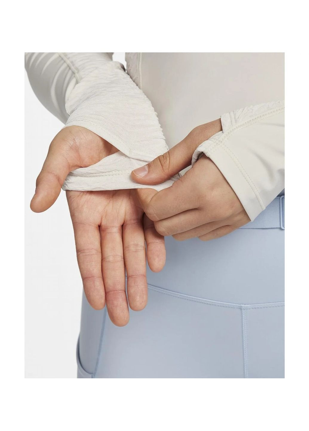 Женский лонгслив Dri-Fit Trail Beige Nike (365962489)