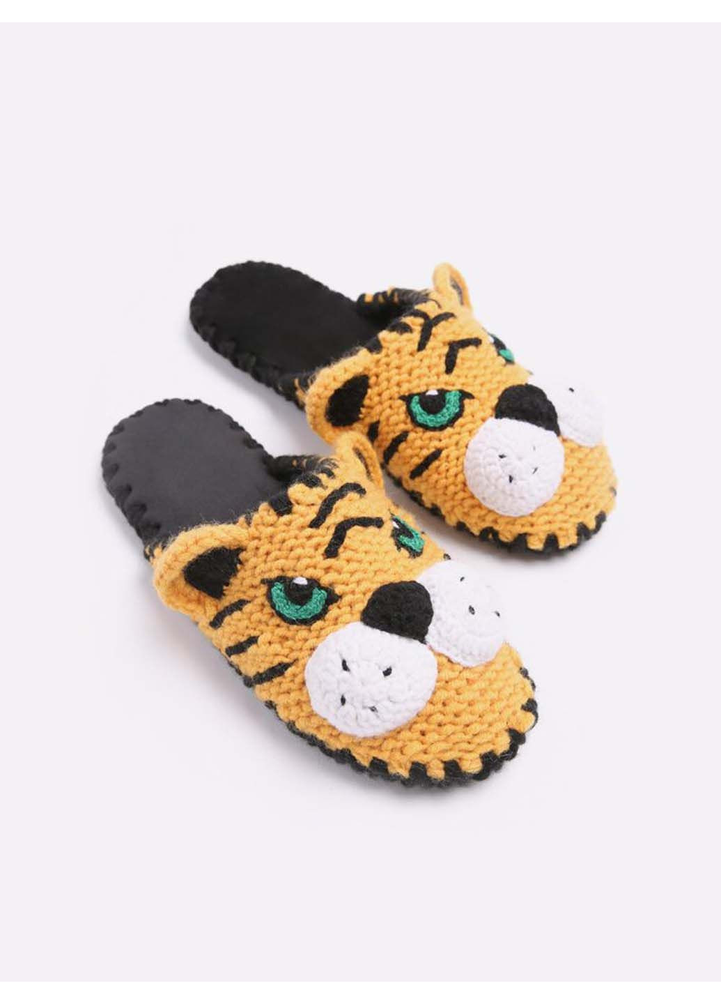 Желтые домашние тапочки Family Story