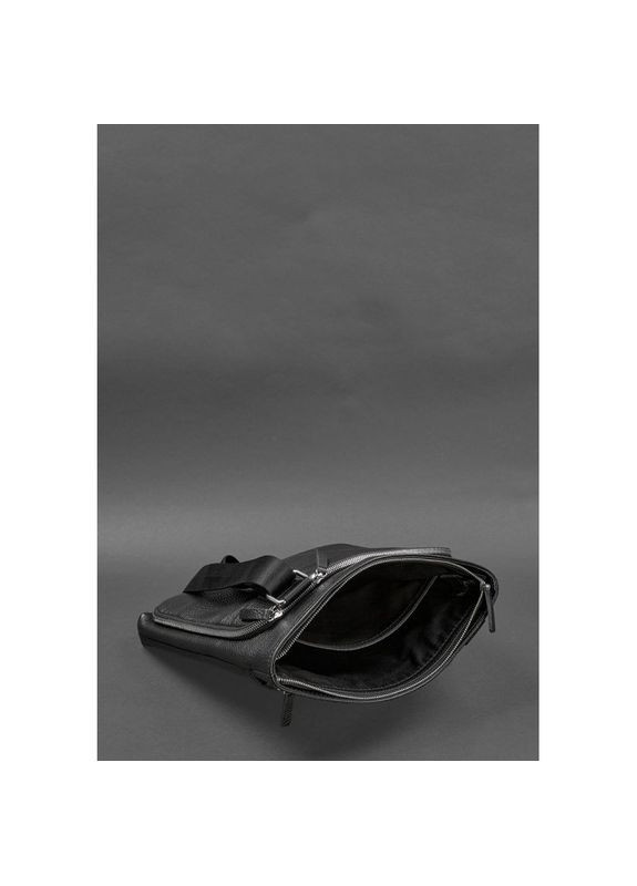 Сумка мужская через плечо кожаная планшет для скрытого ношения пистолета Флотар Черный BlankNote (302009371)