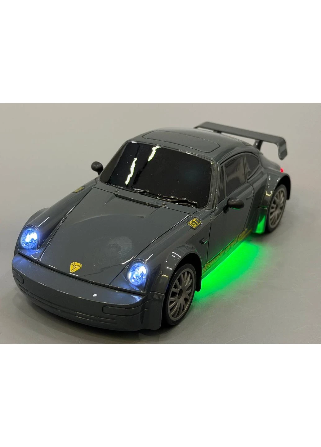 Дріфт-машина Porsche 911 на радіокеруванні повнопривідна масштаб 1:24 Сіра (JY-2005-6) No Brand (402488296)