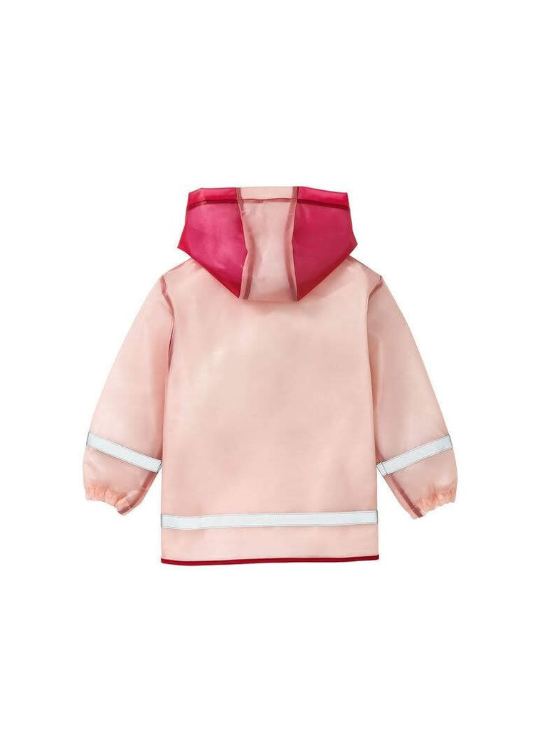 Куртка-дощовик прозора для дівчинки 312513 рожевий Lupilu (256627389)
