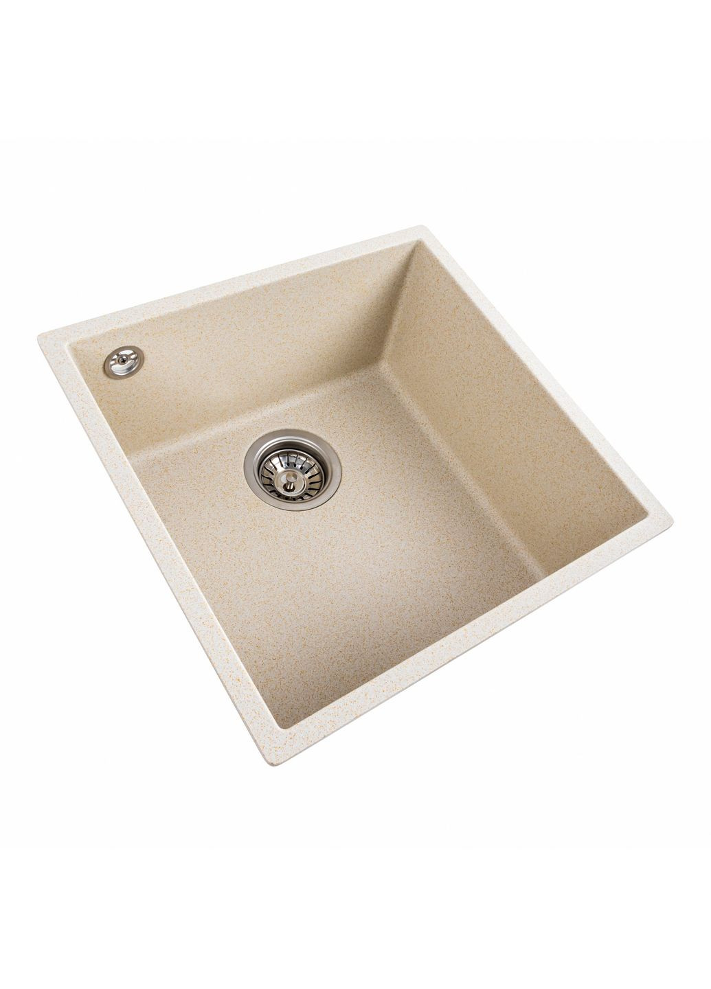 Гранітна мийка для кухні 4040 RUBA матовий пісок Valeso (358059598)