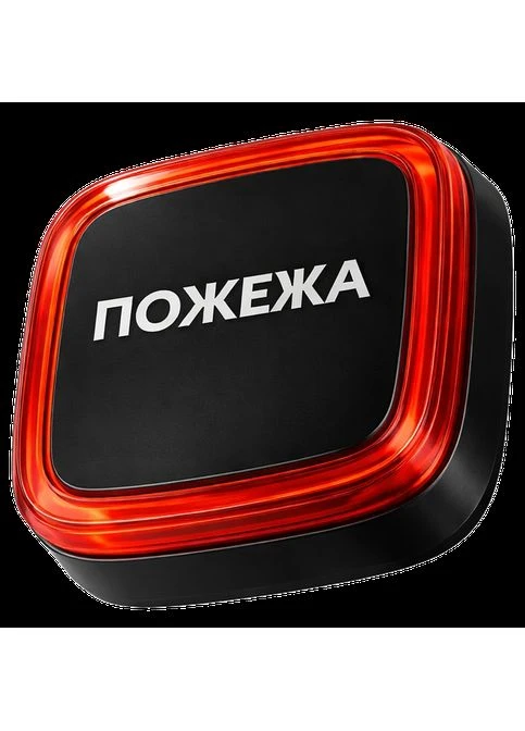 Беспроводной световой адресный пожарный извещатель EN54 FireProtect (VAD) ПОЖАР Black Ajax (391708902)