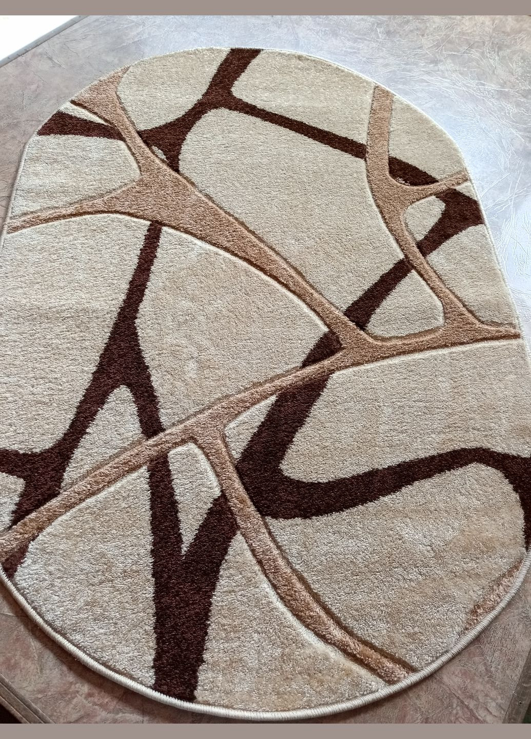 Килим 1х1,5 Туреччина Konfetti Carpet FRIESE GOLD (329186910)