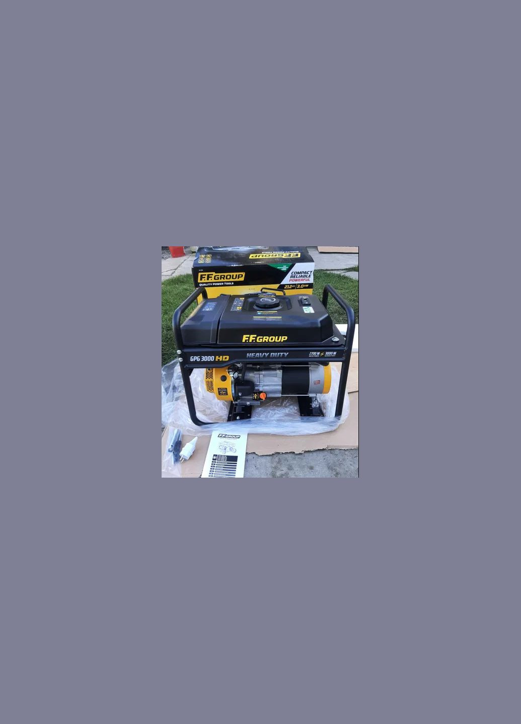 Профессиональный генератор GPG 3000 HD 3.0 кВт FF Group (278645503)