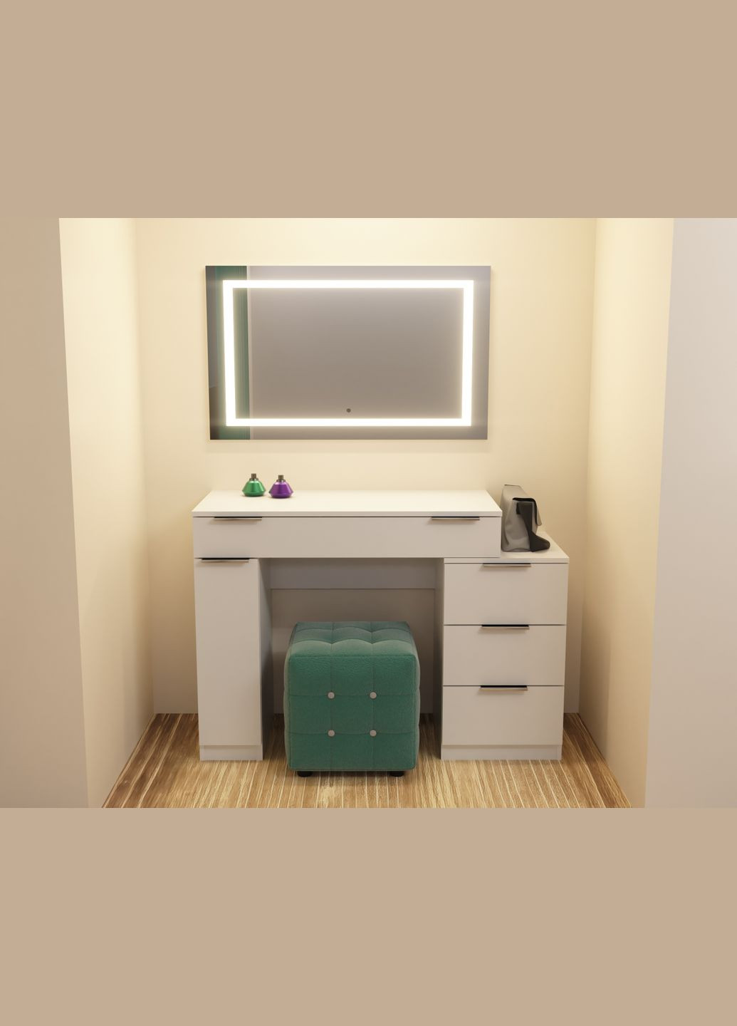 Стіл туалетний Трюмо Крістал Континент (314935783)