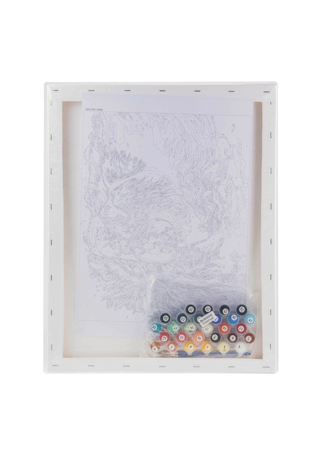 Набор для росписи "Крутой лев" 40*50 см, IDEA2-GX47420, ТМ "" 99IDEAS (369734643)