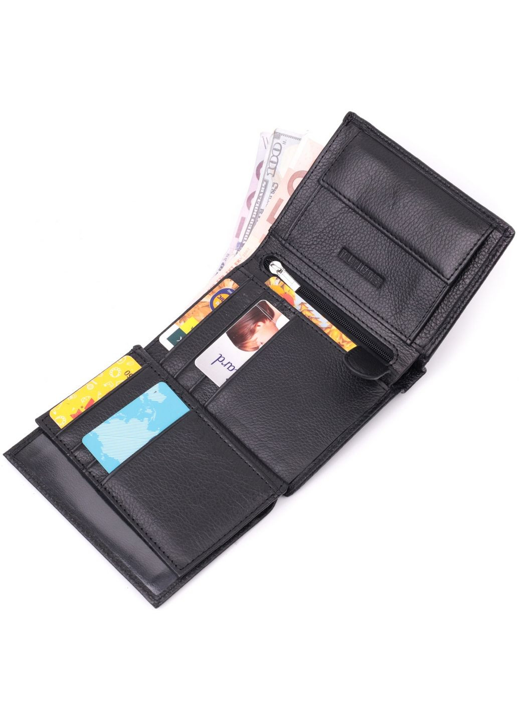 Чоловічий шкіряний гаманець st leather (288184745)