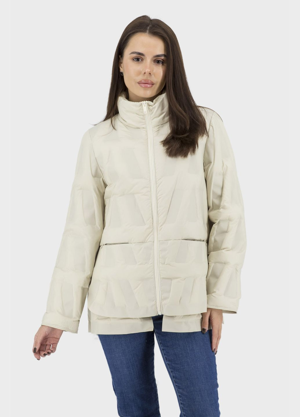 Молочний демісезонний Пуховик Basic
