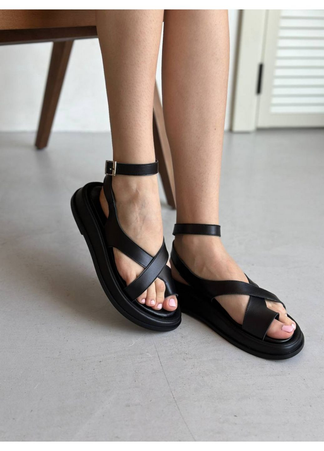 Жіночі шкіряні босоніжки (8514-1) VZUTIK (288188076)