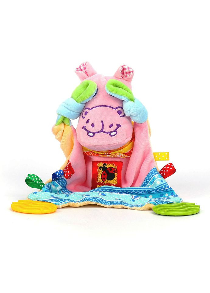 Детская игрушка прорезыватель "Зоо Бегемот Добряк" МС 16020102 Macik (304411613)