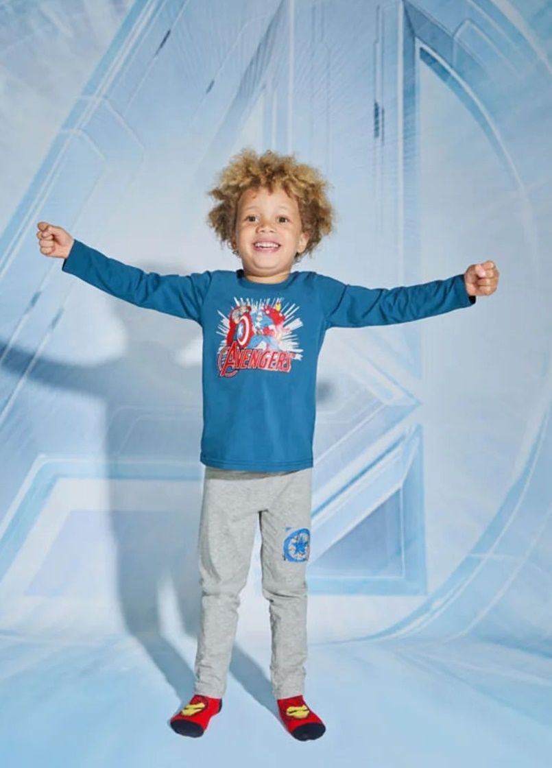 Комбіновані шкарпетки 3пари Marvel персонажі всесезон (314794576)