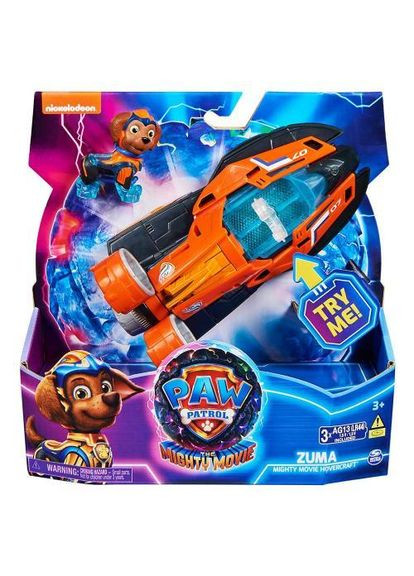 Щенячий патруль у кіно 2: Рятувальний автомобіль - трансформер з водієм Зуму Nickelodeon (314481699)