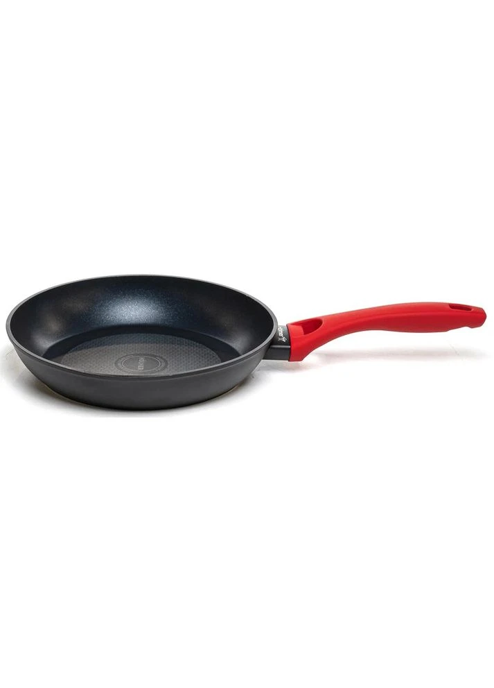 Сковорода з кришкою універсальна Gastro Chef FP-22326-SRPMBL 26 см чорна Holmer (386146745)