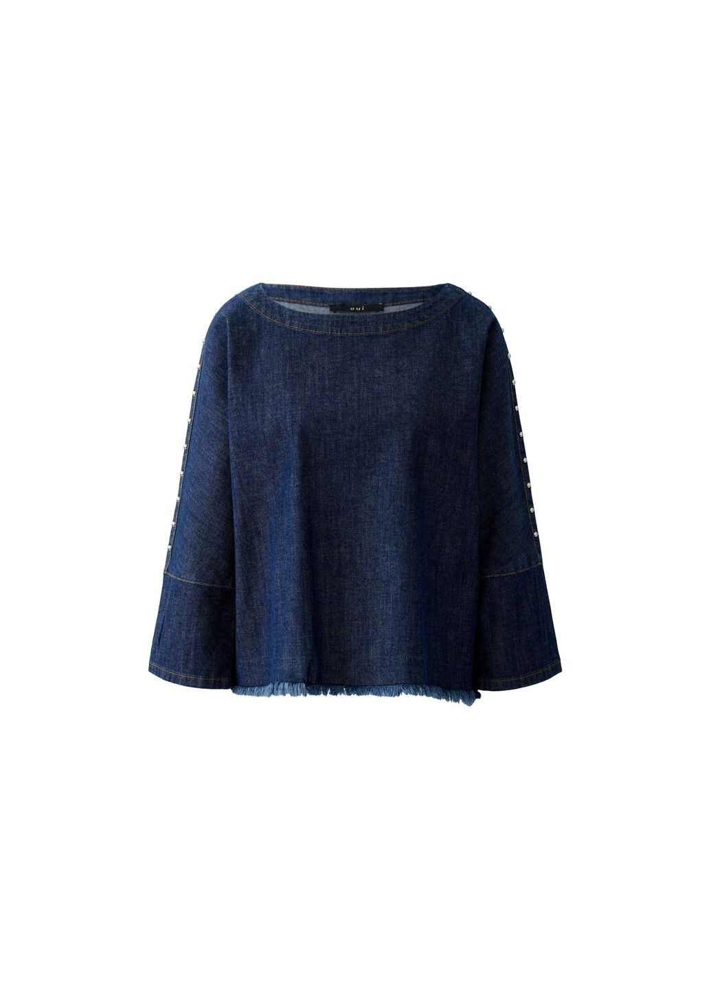 Синяя женская блуза синий Oui