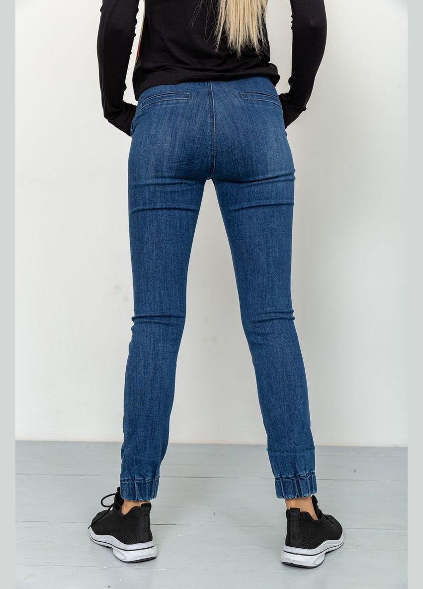 Женские джинсы с манжетами, синего цвета, Ager - (266815106)