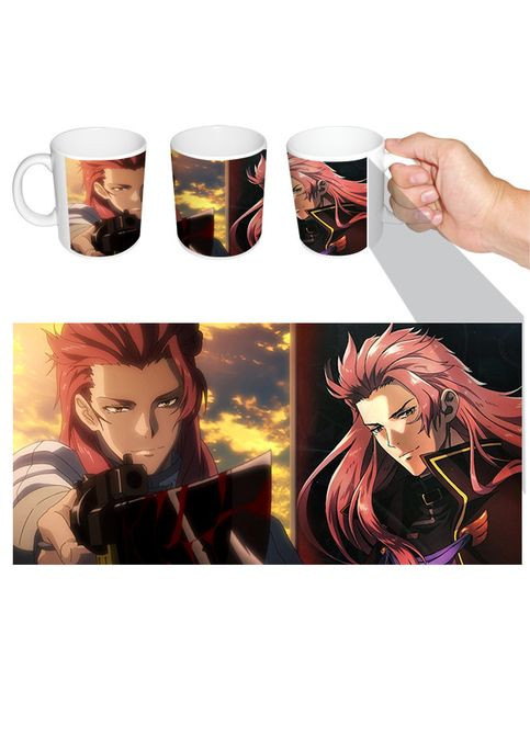 Чашка белая аниме Прутья железной крепости Кабанэри (z0559) No Brand (327005637)