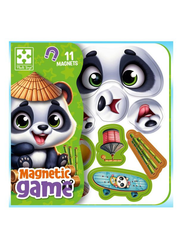 Игра развивающая "Эмоции Пандочки" VT3220-06, 11 магнитов Vladi toys (356347417)