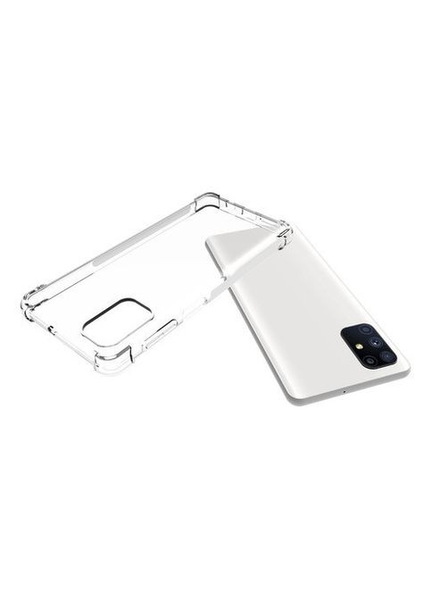 Силіконовий прозорий чохол для Samsung Galaxy M31s посилені кути Ali (322211623)