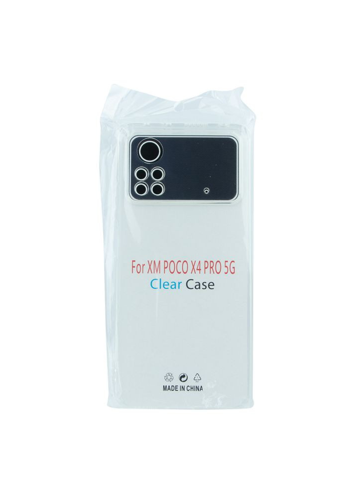 Чохол TPU для Poco X4 Pro 5G Transparent Virgin Xiaomi Poco X4 Pro 5G (335874619)