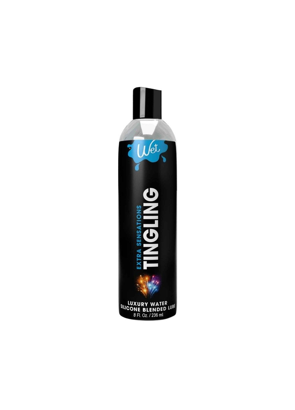Охолоджувальний лубрикант на гібридній основі — Extra Sensations Tingling (236 мл) з ефектом поколювання Wet (331633489)