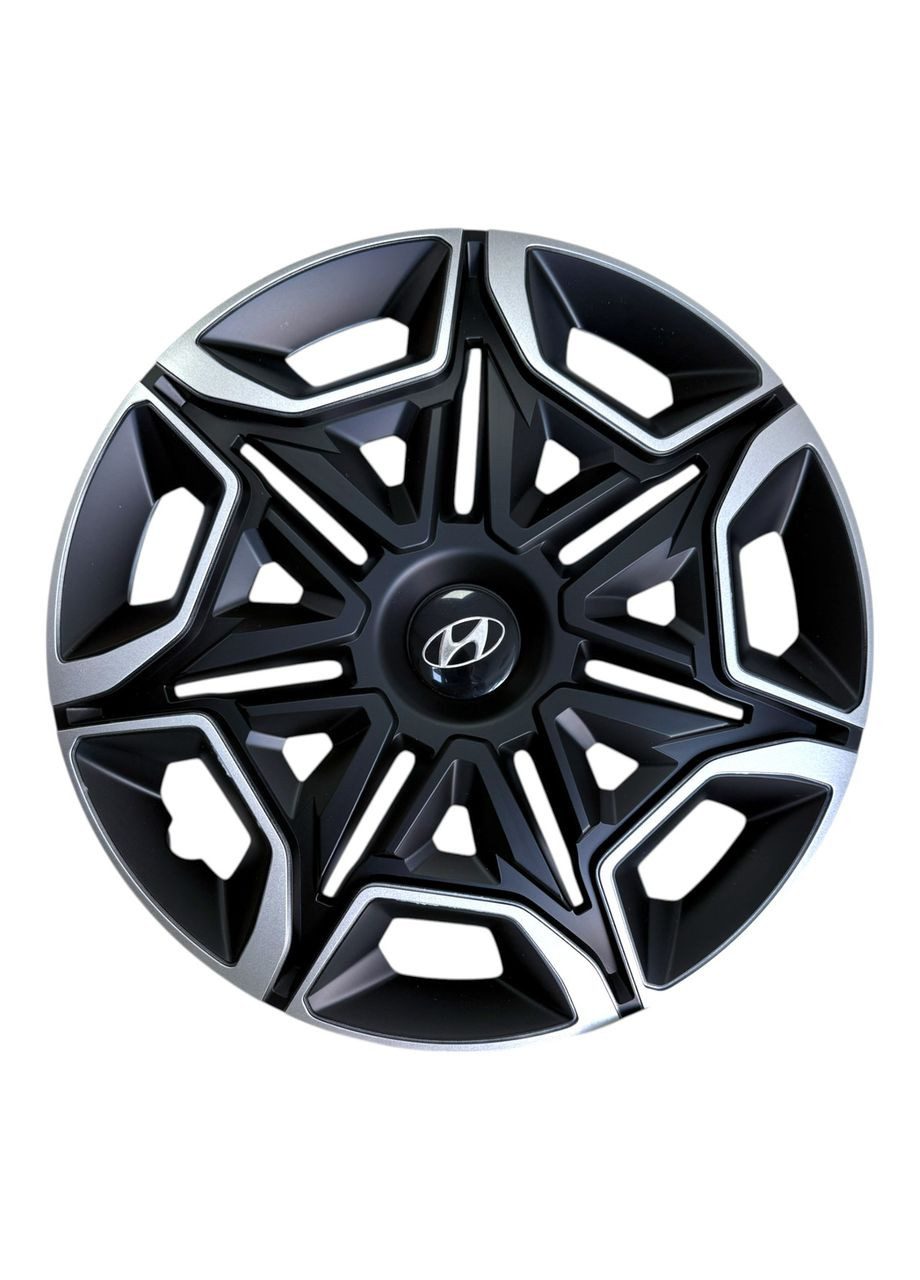 Колпаки на колеса Varido R15 с логотипом Hyundai колпаки на диски Варидо Р15 с логотипом Хюндай No Brand (364463626)