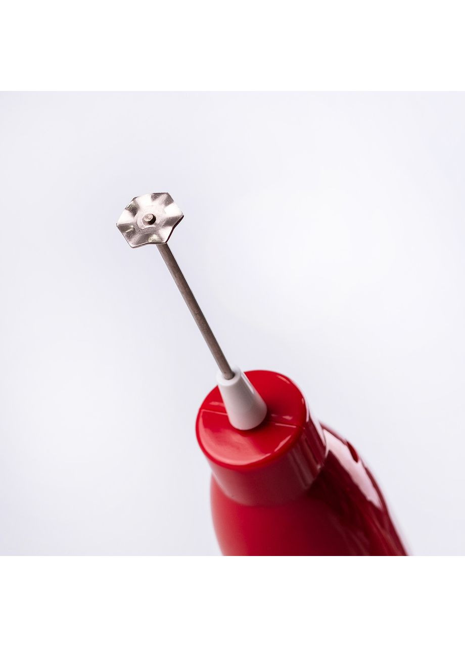 Капучинатор вспенитель 25 Вт бесшумный мини-миксер ручной SK-1733 Красный Sokany (367724409)