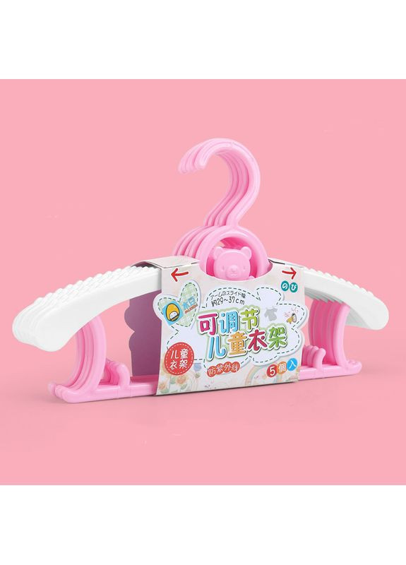 Набор детских тремпелей Мишки Розовый 5 шт No Brand (368565351)