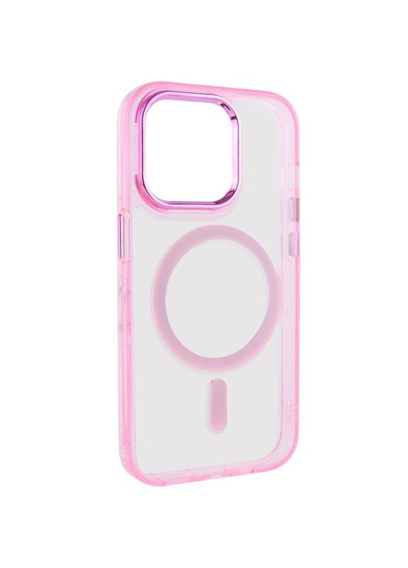 Чохол TPU Iris з MagSafe для Apple iPhone 13 Pro Max (6.7") Світло рожевий Epik (372972181)