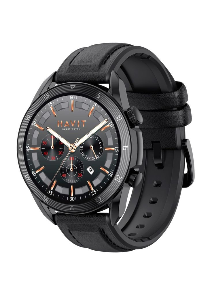 Смарт-годинник (m474047) Havit HV-M9030 PRO IP68 Bluetooth Call Black (366566899)