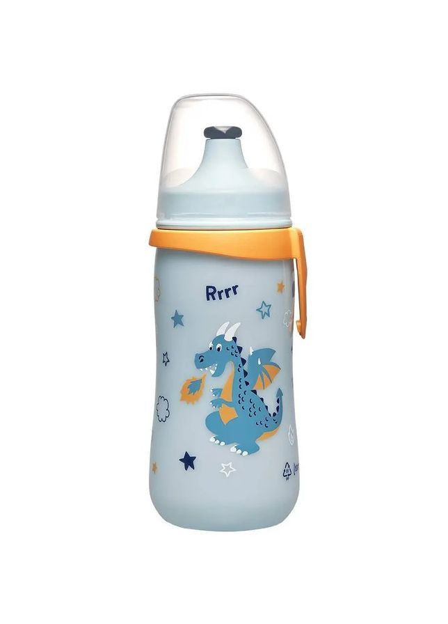 Поильник PP Kids Cup Дракончик, голубой, 330 мл () Nip 35051 (369111550)