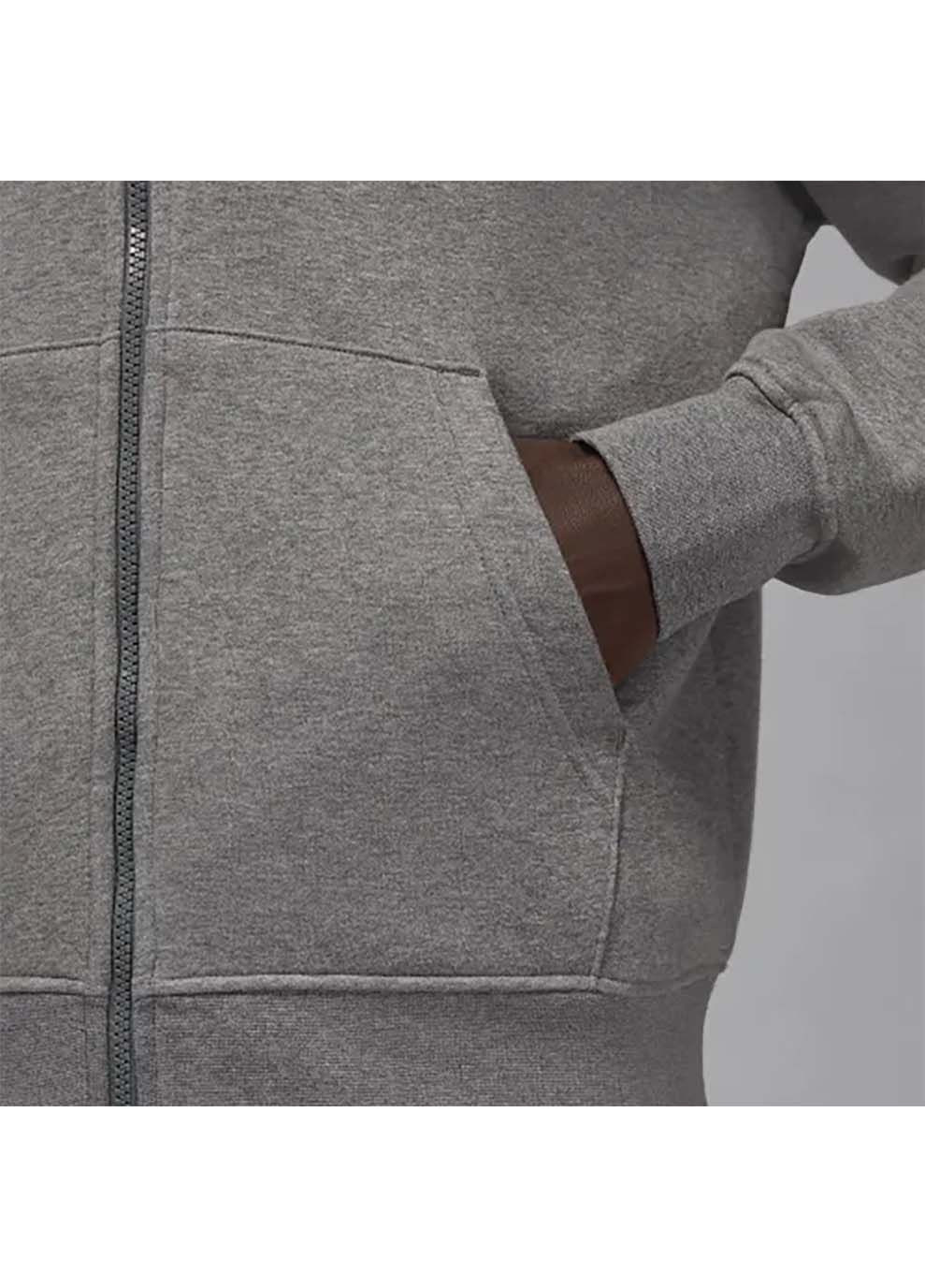 Мужская Толстовка MBRK FLC FZ Серый Jordan (367584631)