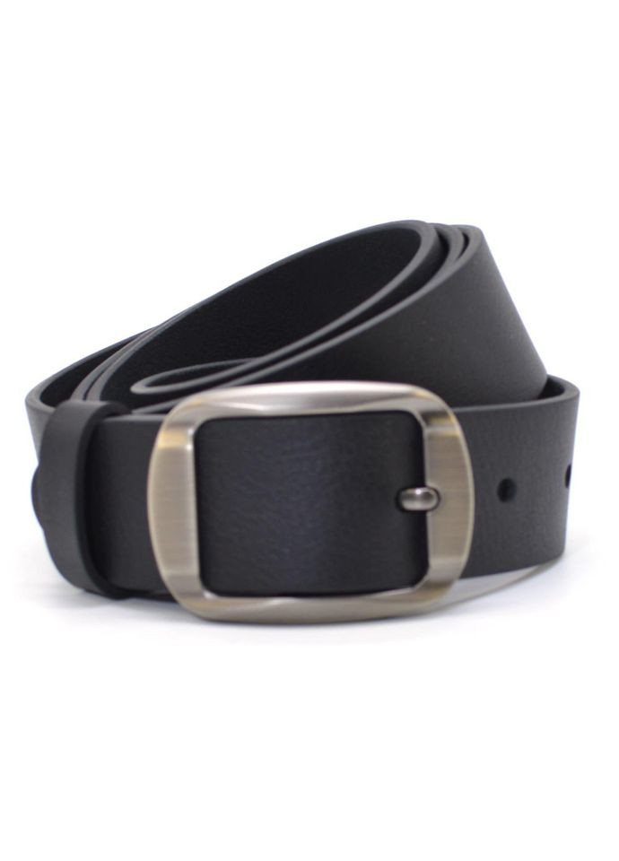 Ремінь зі шкіри буйвола st1704469 чорний 40 мм Sergio Torri (299258572)