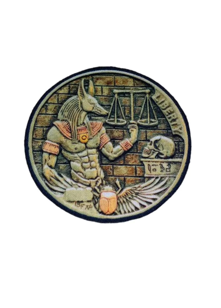 Шеврон патч "Анубіс свобода" (morale patch) Зробимо будь-який шеврон! No Brand (289869892)