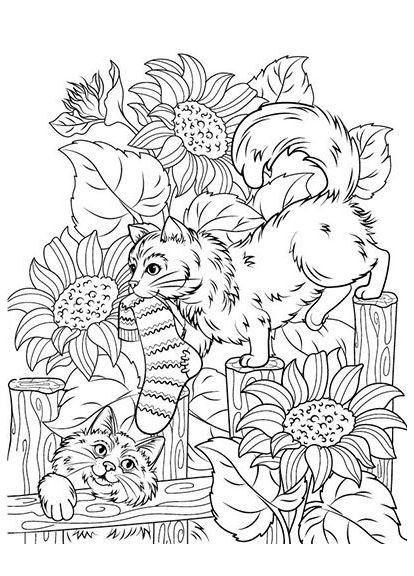 Большая книга раскрасок. Котики и собачки РАНОК (370078231)