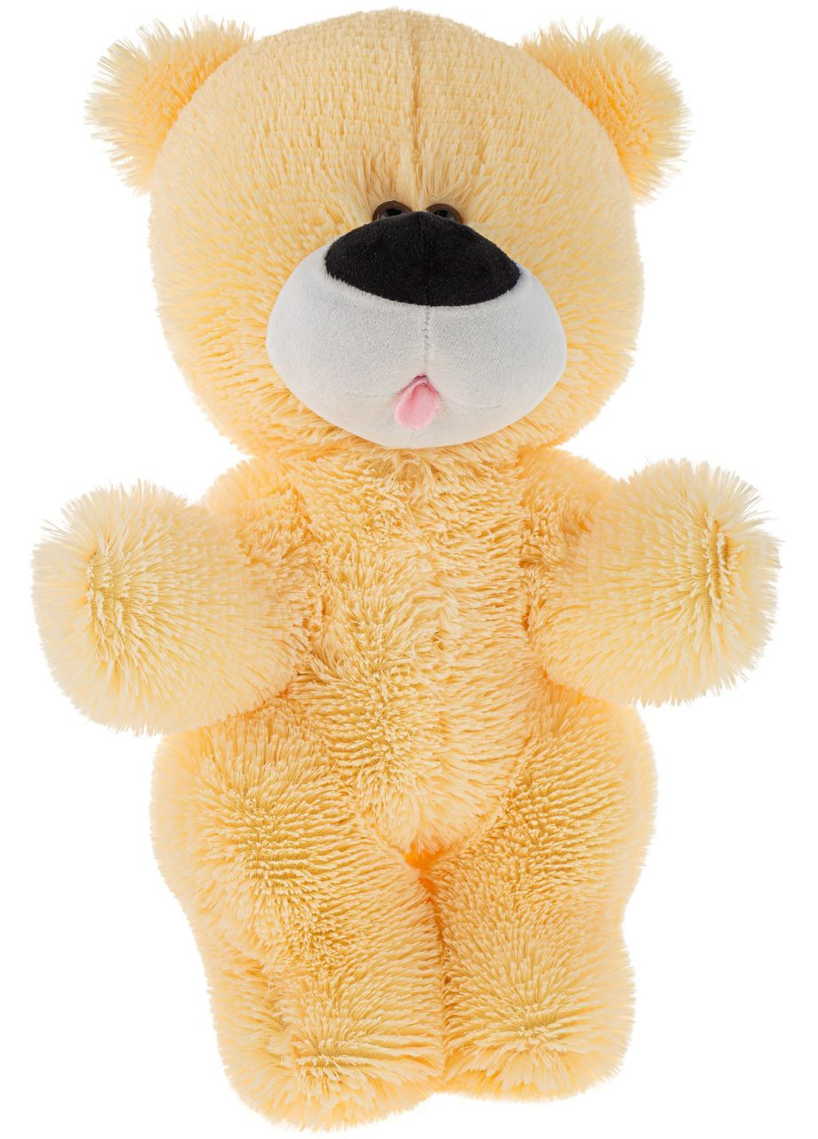 Ведмідь на шарнірах Аліна 32 см Персиковий Алина (285793627)