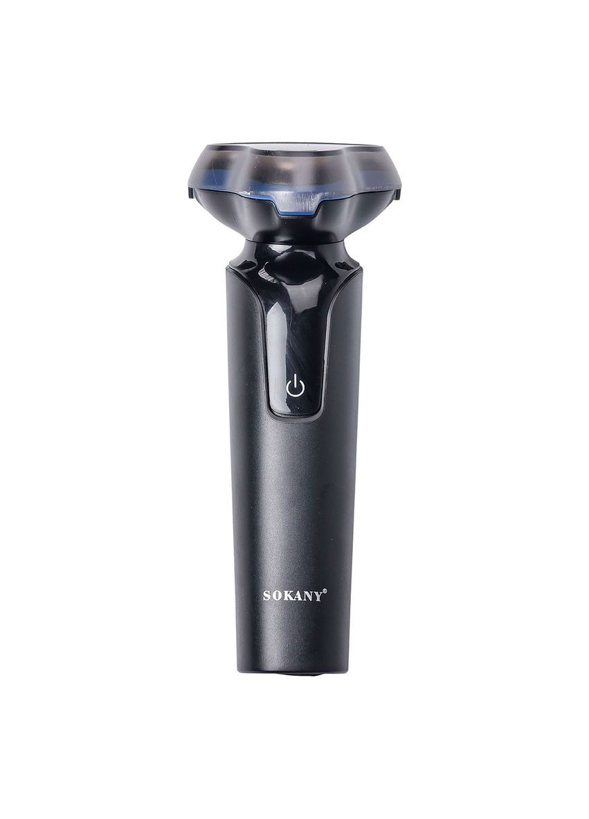 Електробритва 5 Вт 800 mAh бритва електрична бездротова з 3 голівками для гоління Синя SK-16038BL (A-033602) Sokany (362210553)
