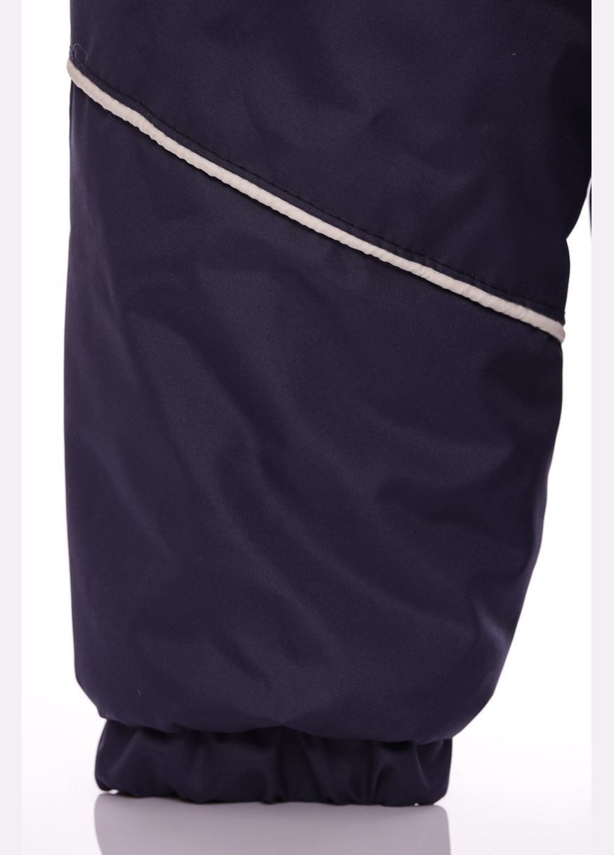 Синій зимній комбінезон для хлопчика на холофайбері кант синій 104 см (28694) BABYKROHA