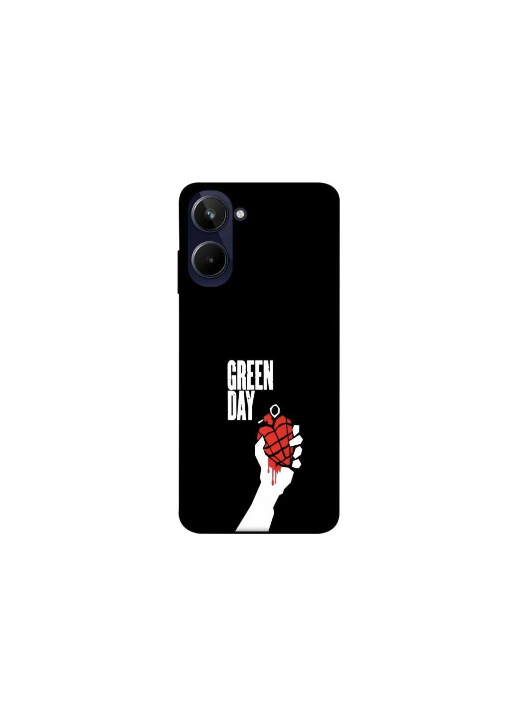 Чехол на Realme 10 4G Green Day logo Frontalka (361099609)